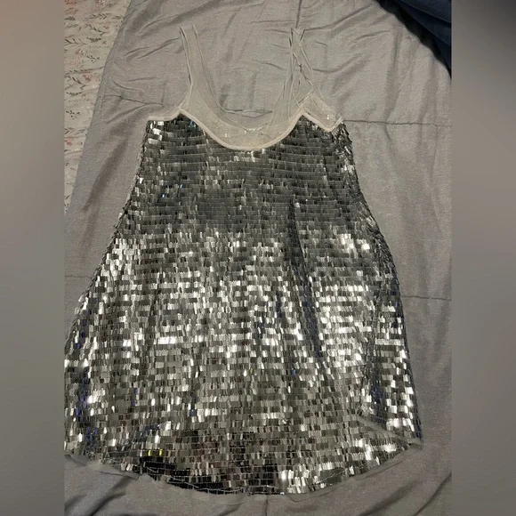 Disco Fever Mini Slip by Free People - Picture 7 of 7